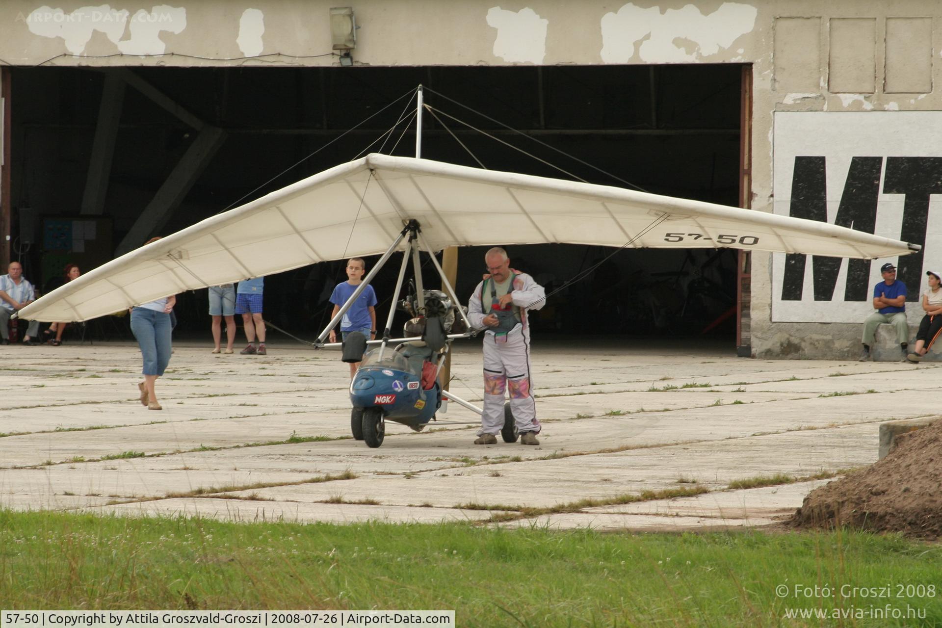 57-50, 1988 Aerial Arts CHASER S 508 C/N CH707, Balatonfökajár Airport, Hungary