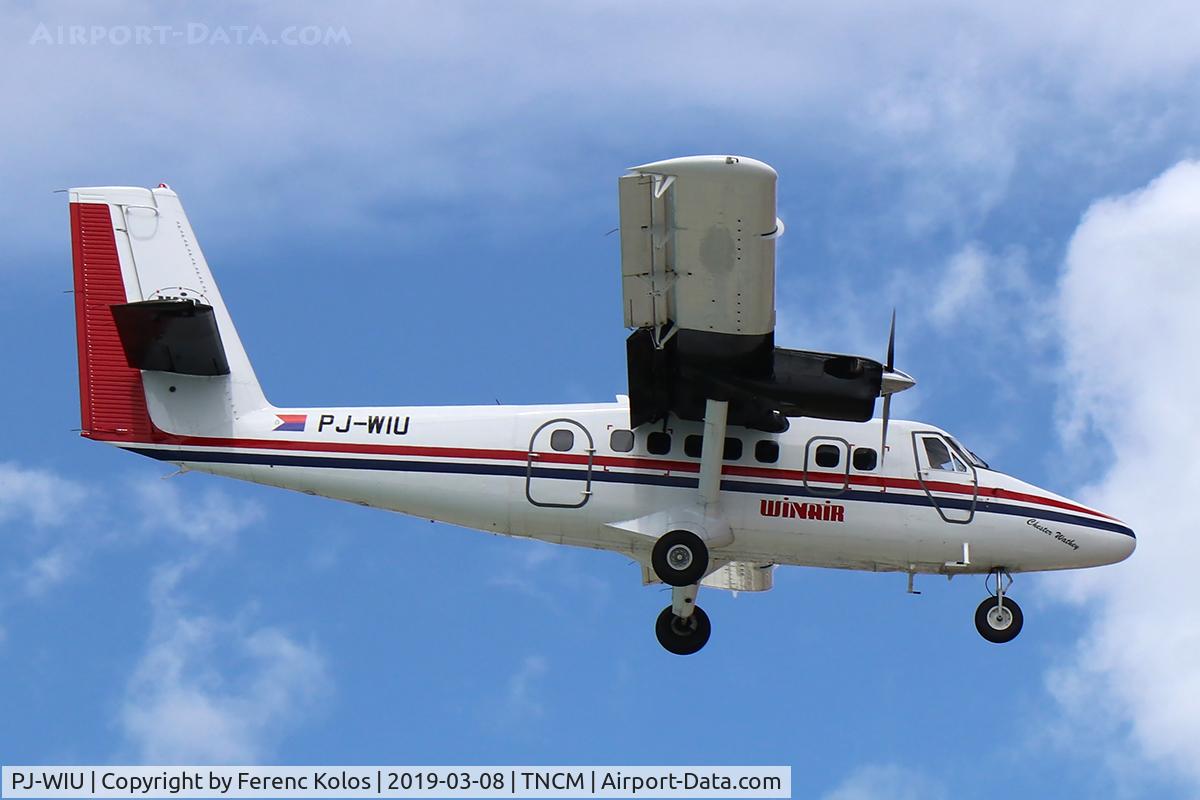 PJ-WIU, 1986 De Havilland Canada DHC-6-300 Twin Otter C/N 831, tncm