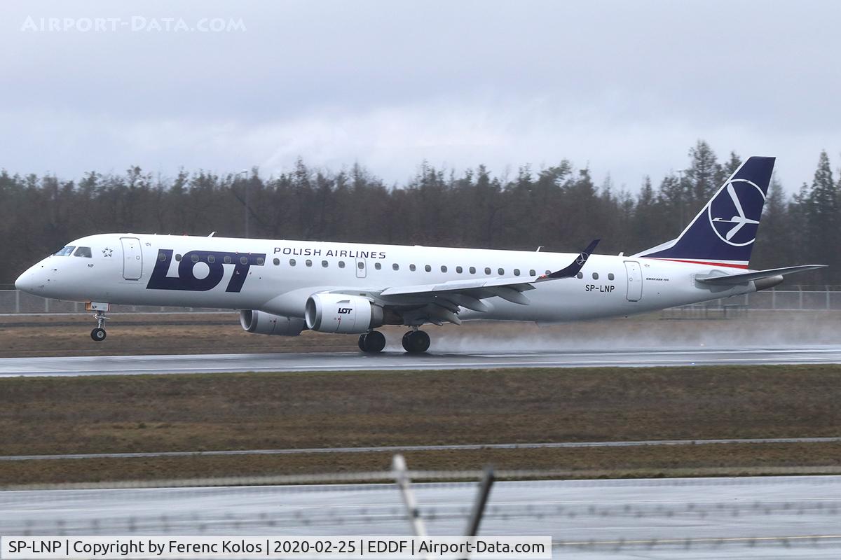 SP-LNP, 2007 Embraer 195LR (ERJ-190-200LR) C/N 19000093, eddf