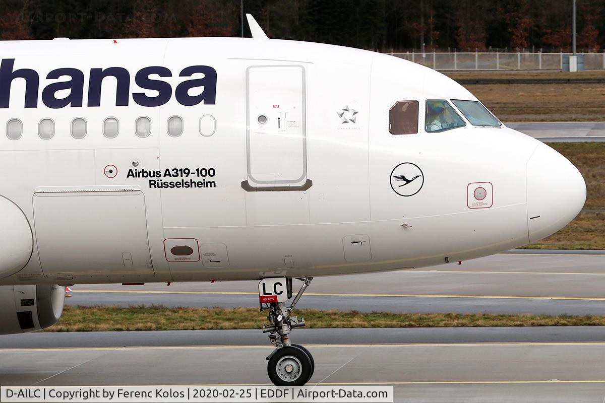 D-AILC, 1996 Airbus A319-114 C/N 616, eddf