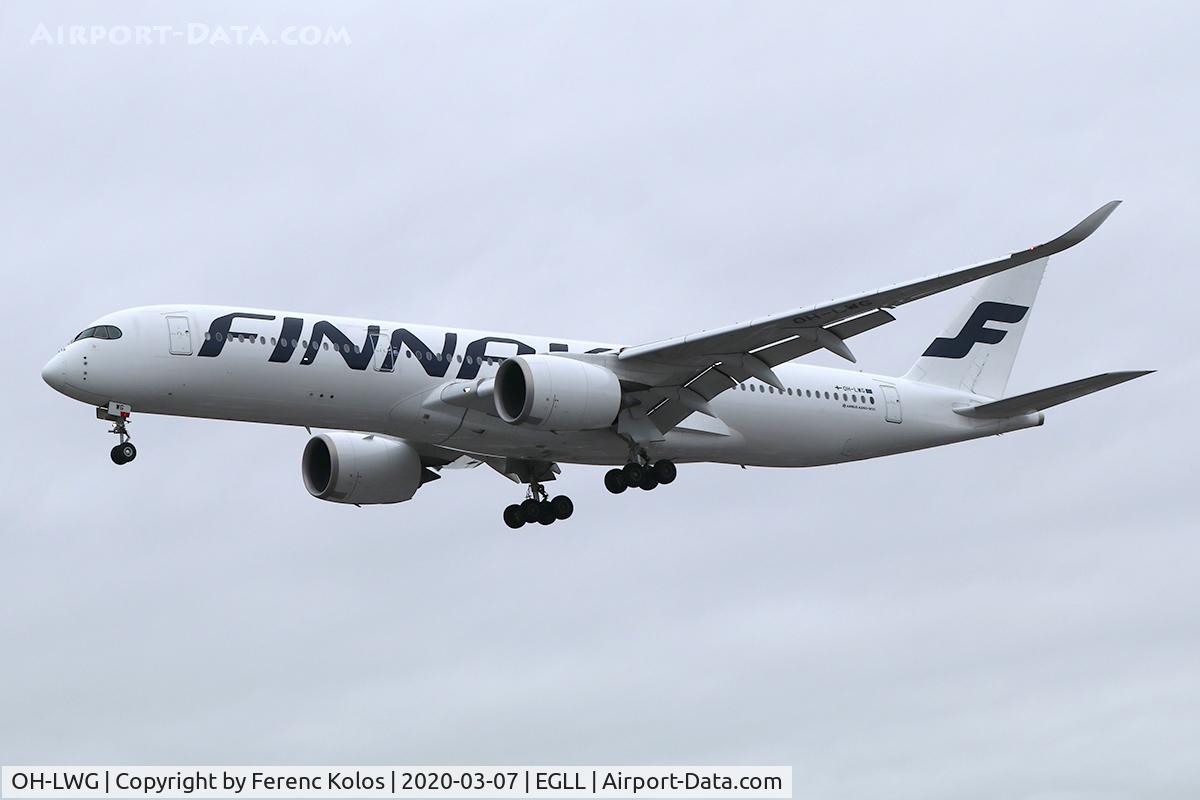 OH-LWG, 2016 Airbus A350-941 C/N 051, egll