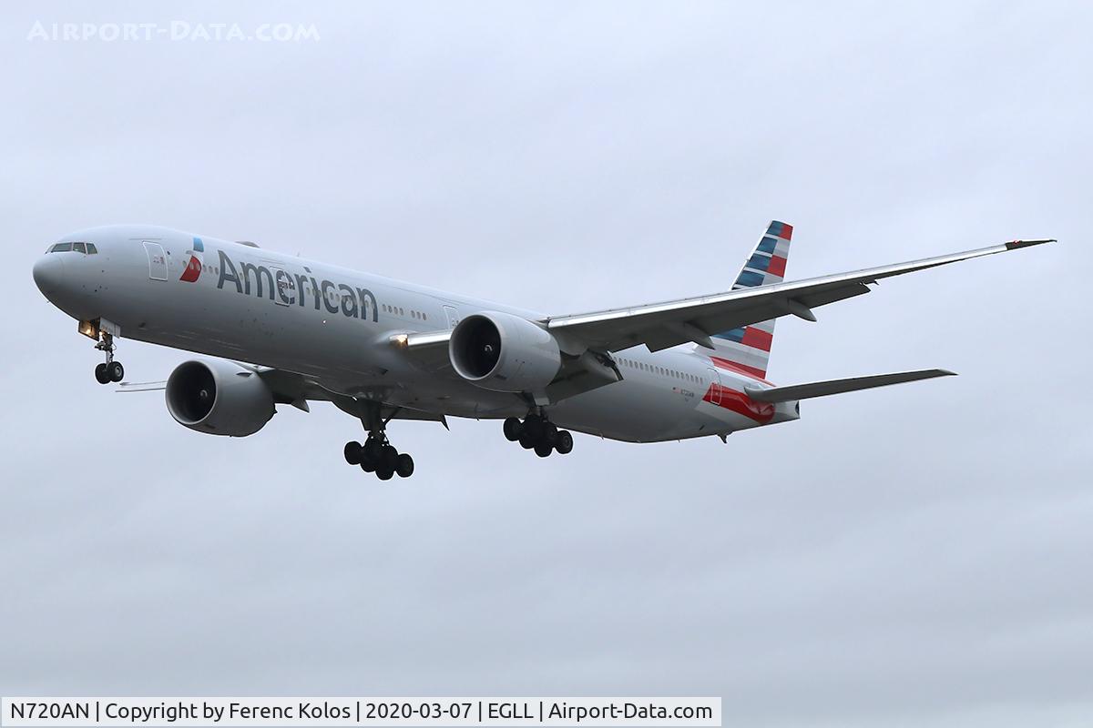 N720AN, 2013 Boeing 777-323/ER C/N 33522, egll