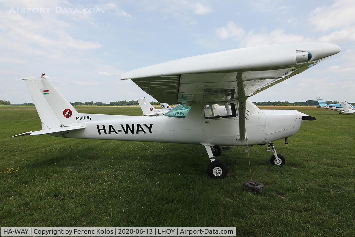 HA-WAY, 1980 Cessna 152 C/N 152-84531, lhoy