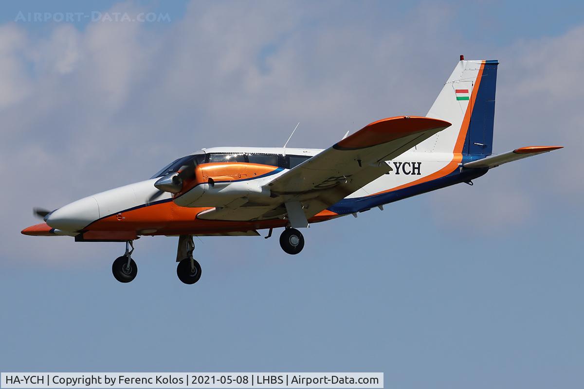 HA-YCH, Piper PA-34-200 Seneca C/N 34-7350290, lhbs