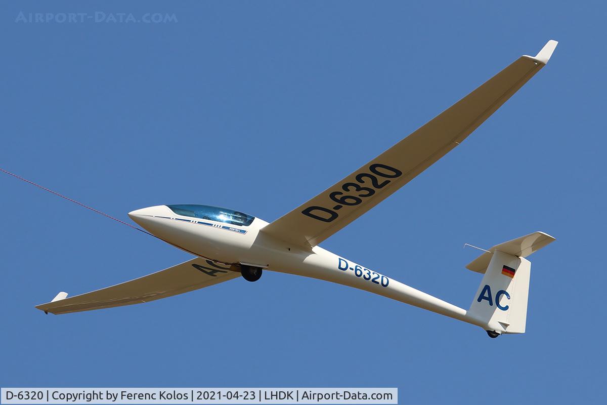 D-6320, 1983 Schleicher ASW-20L C/N 20608, lhdk