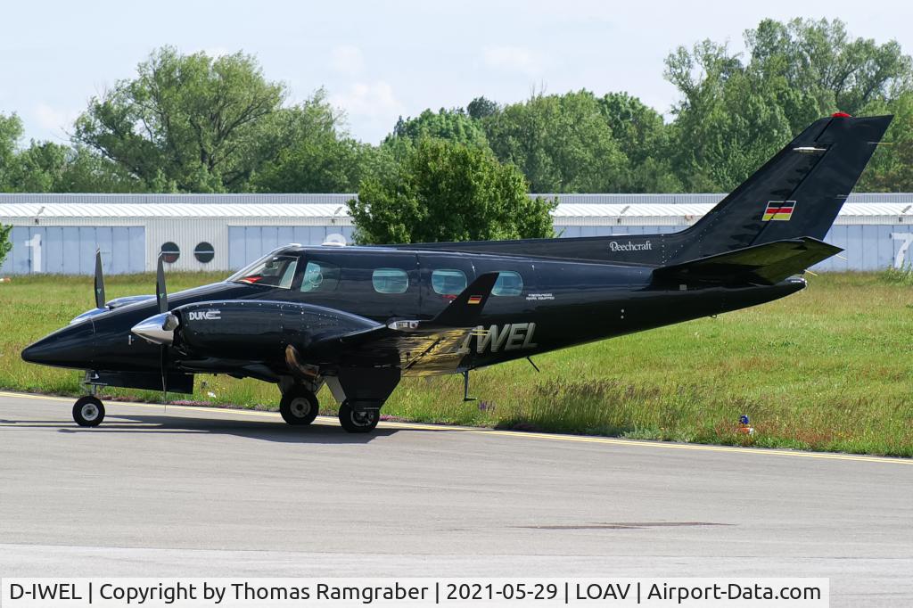 D-IWEL, 1977 Beech B-60 Duke C/N P-431, private Beechcraft B60 Duke