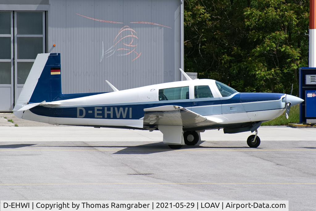 D-EHWI, 1979 Mooney M20K C/N 25-0221, private Mooney M20K-231