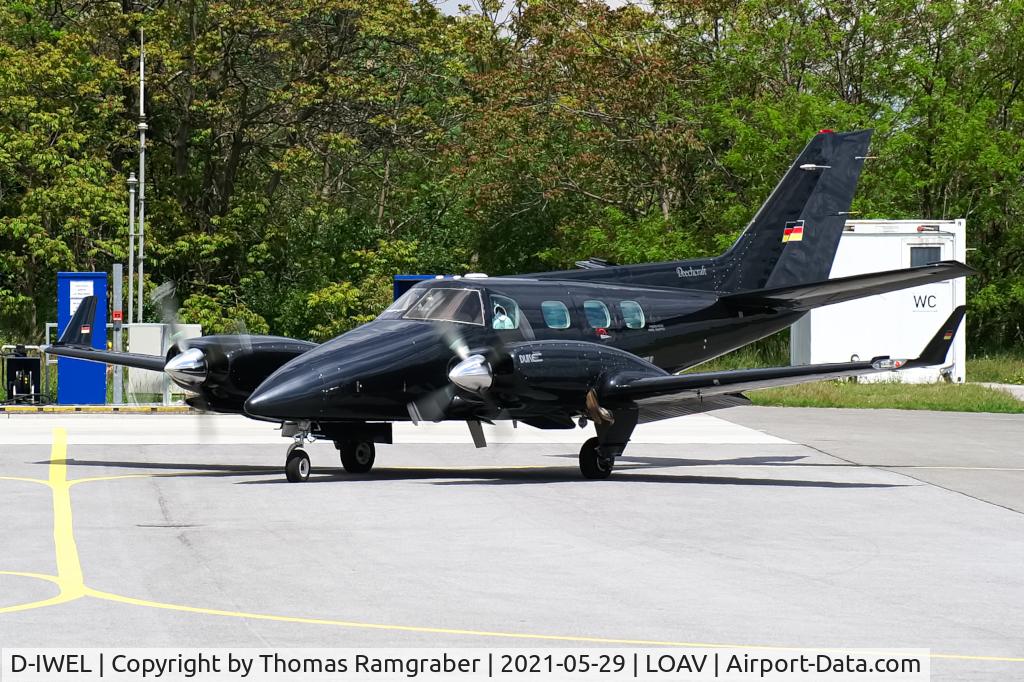 D-IWEL, 1977 Beech B-60 Duke C/N P-431, private Beechcraft B60 Duke