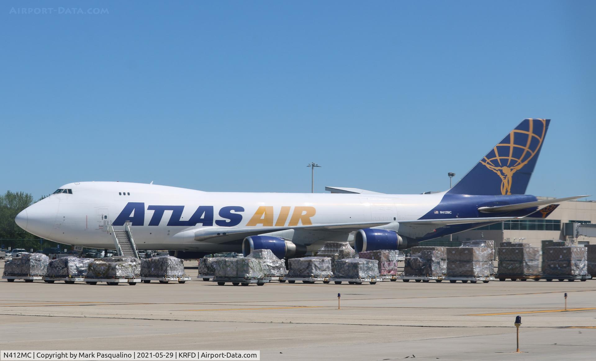 N412MC, 2000 Boeing 747-47UF C/N 30559/1244, Boeing 747-4UF