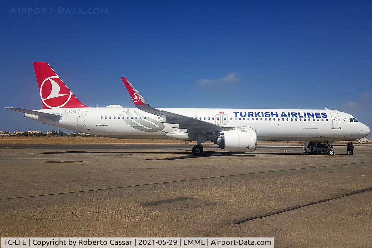 TC-LTE, 2021 Airbus A321-271NX C/N 10259, Park 9