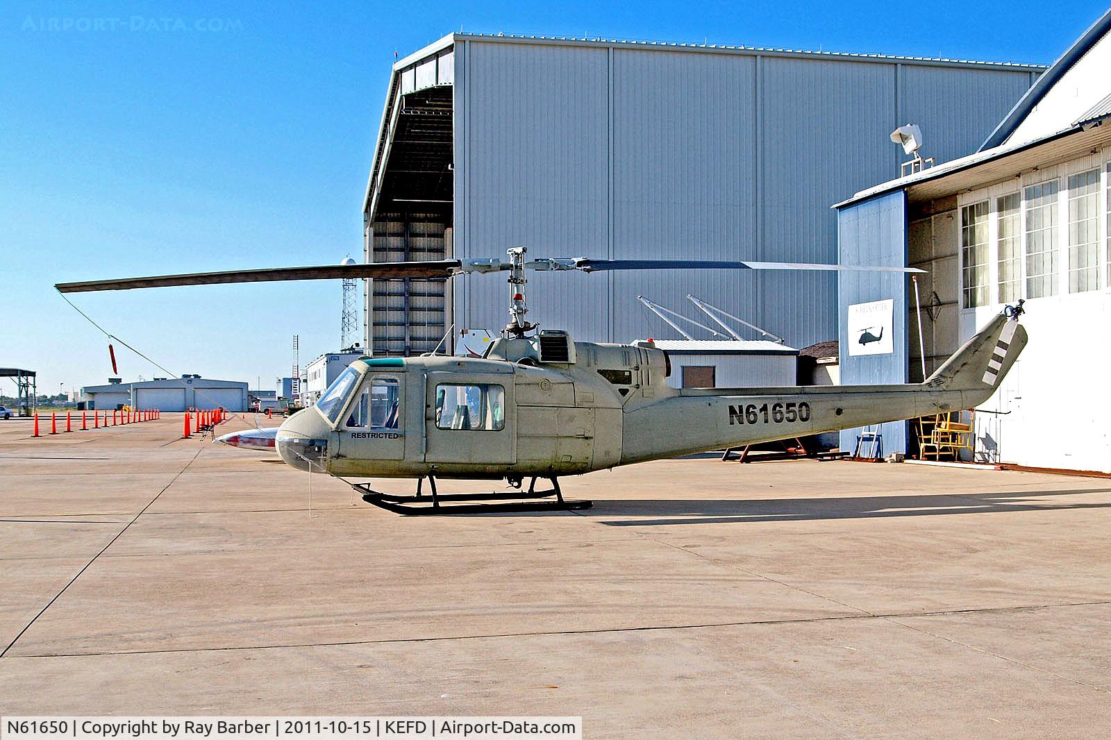 N61650, 1997 Bell HH-1K Iroquois C/N 6308, N61650   Bell HH-1K Iroquois [6308] Houston-Ellington Field~N 15/10/2011