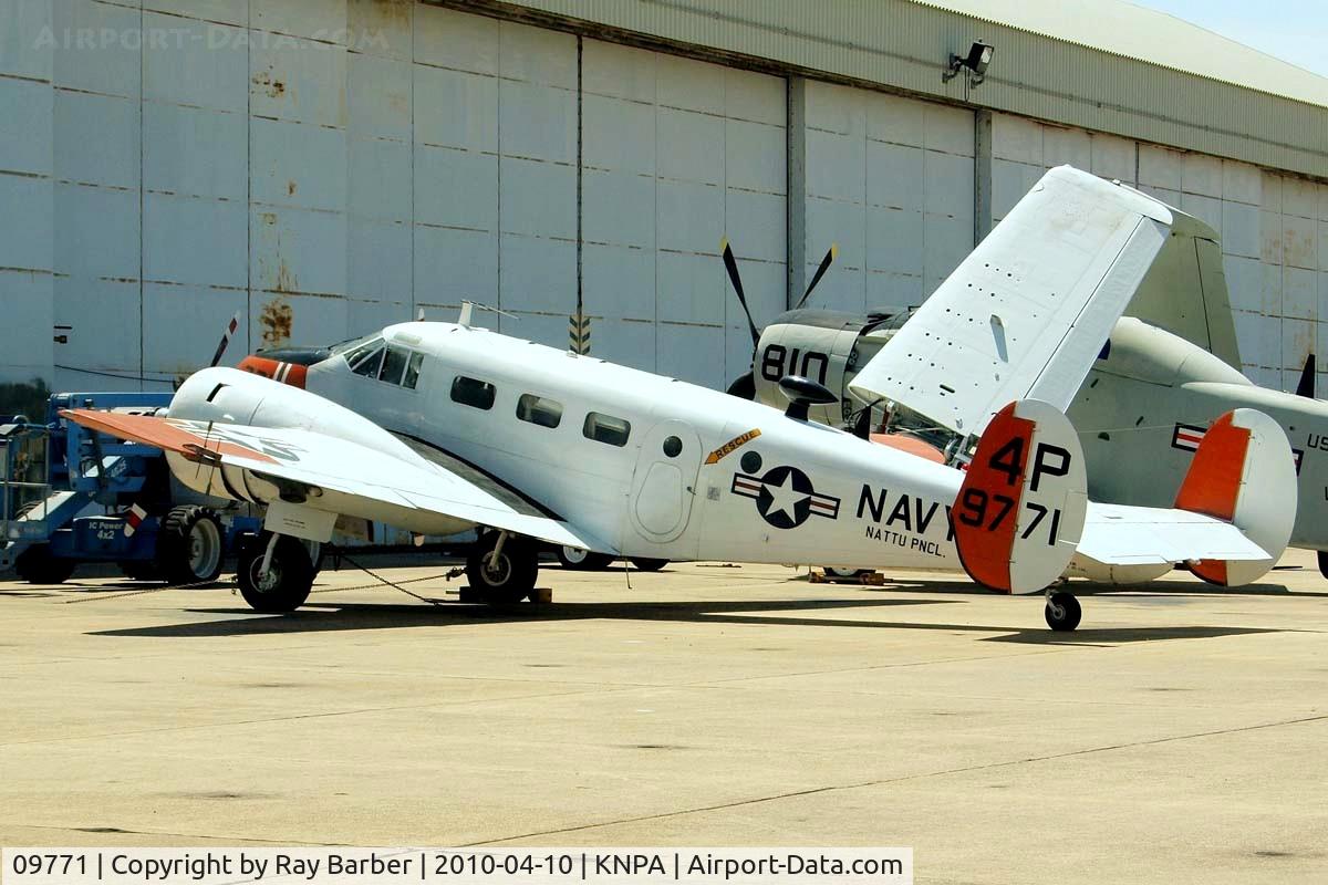 09771, Beechcraft RC-45J Expeditor C/N 434, 09771   Beech RC-45J Expeditor [434] (Ex United States Navy / National Museum of Naval Aviation) Pensacola NAS~N 10/04/2010