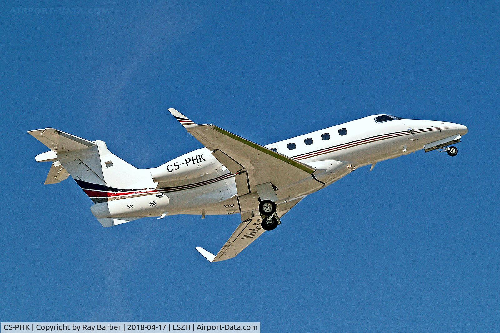 CS-PHK, 2017 Embraer EMB-505 Phenom 300 C/N 50500433, CS-PHK   Embraer EMB-505 Phenom 300 [50500433] (NetJets Europe) Zurich~HB 17/04/2018