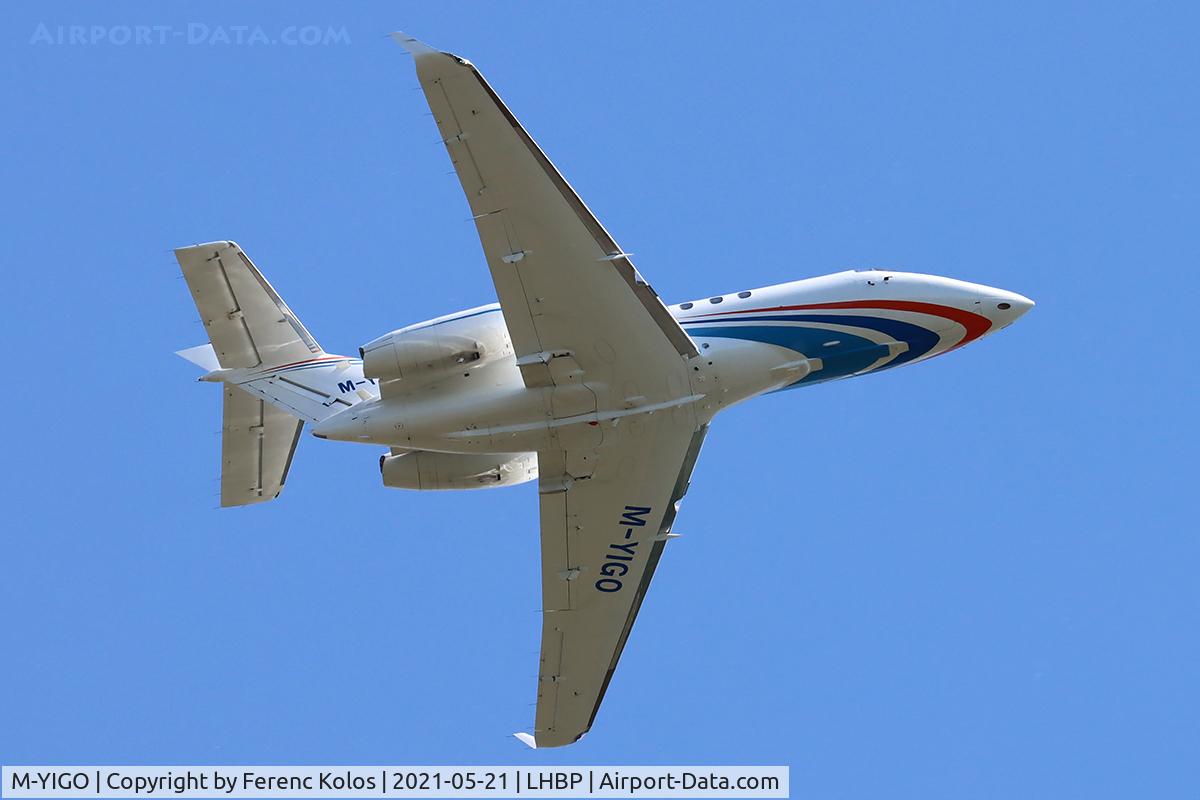 M-YIGO, 2007 Raytheon Hawker 850XP C/N 258827, lhbp