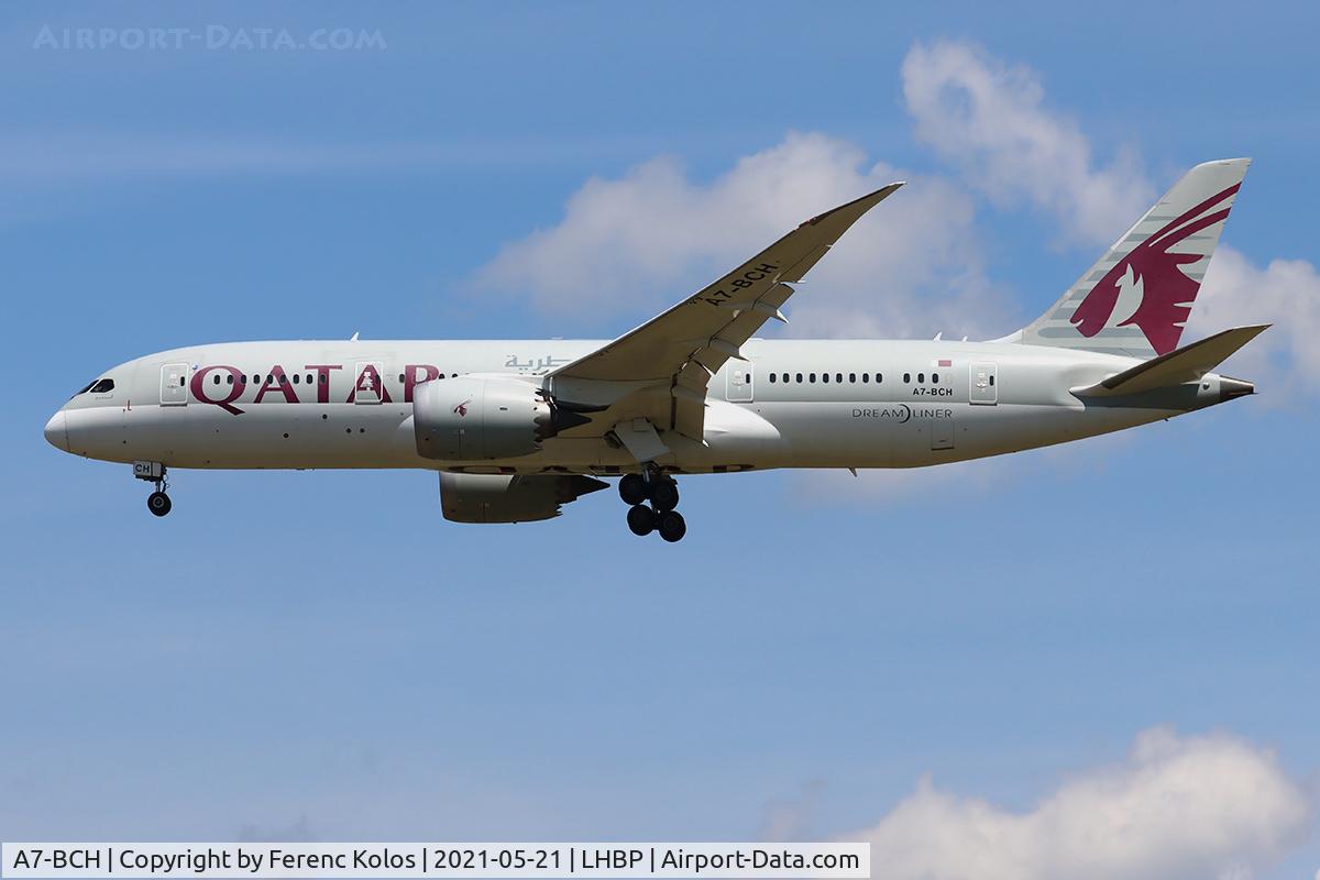 A7-BCH, 2013 Boeing 787-8 Dreamliner Dreamliner C/N 38326, lhbp