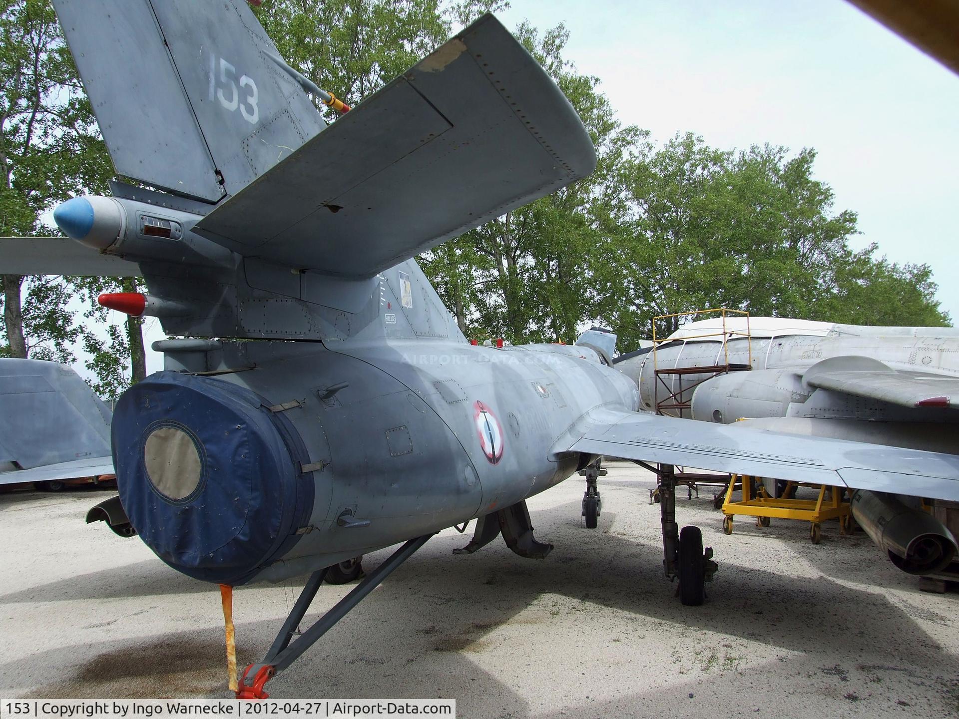 153, Dassault Etendard IV.PM C/N 53, Dassault Etendard IV PM at the Musee Aeronautique, Orange