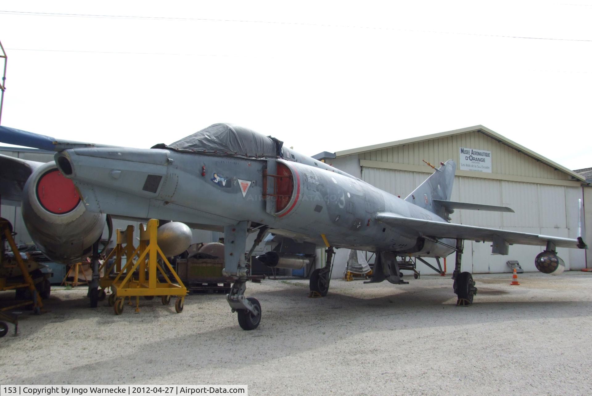 153, Dassault Etendard IV.PM C/N 53, Dassault Etendard IV PM at the Musee Aeronautique, Orange