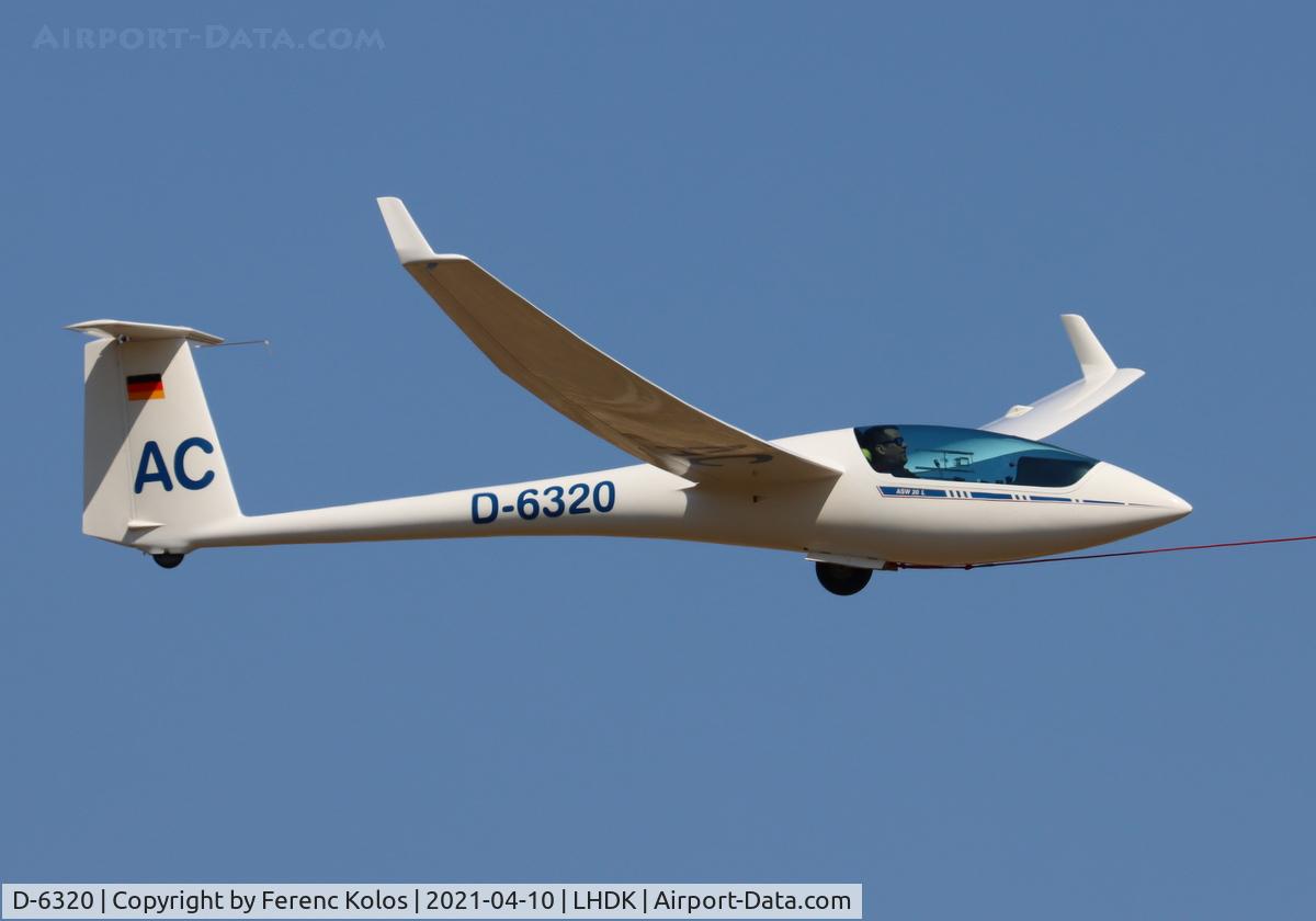 D-6320, 1983 Schleicher ASW-20L C/N 20608, lhdk
