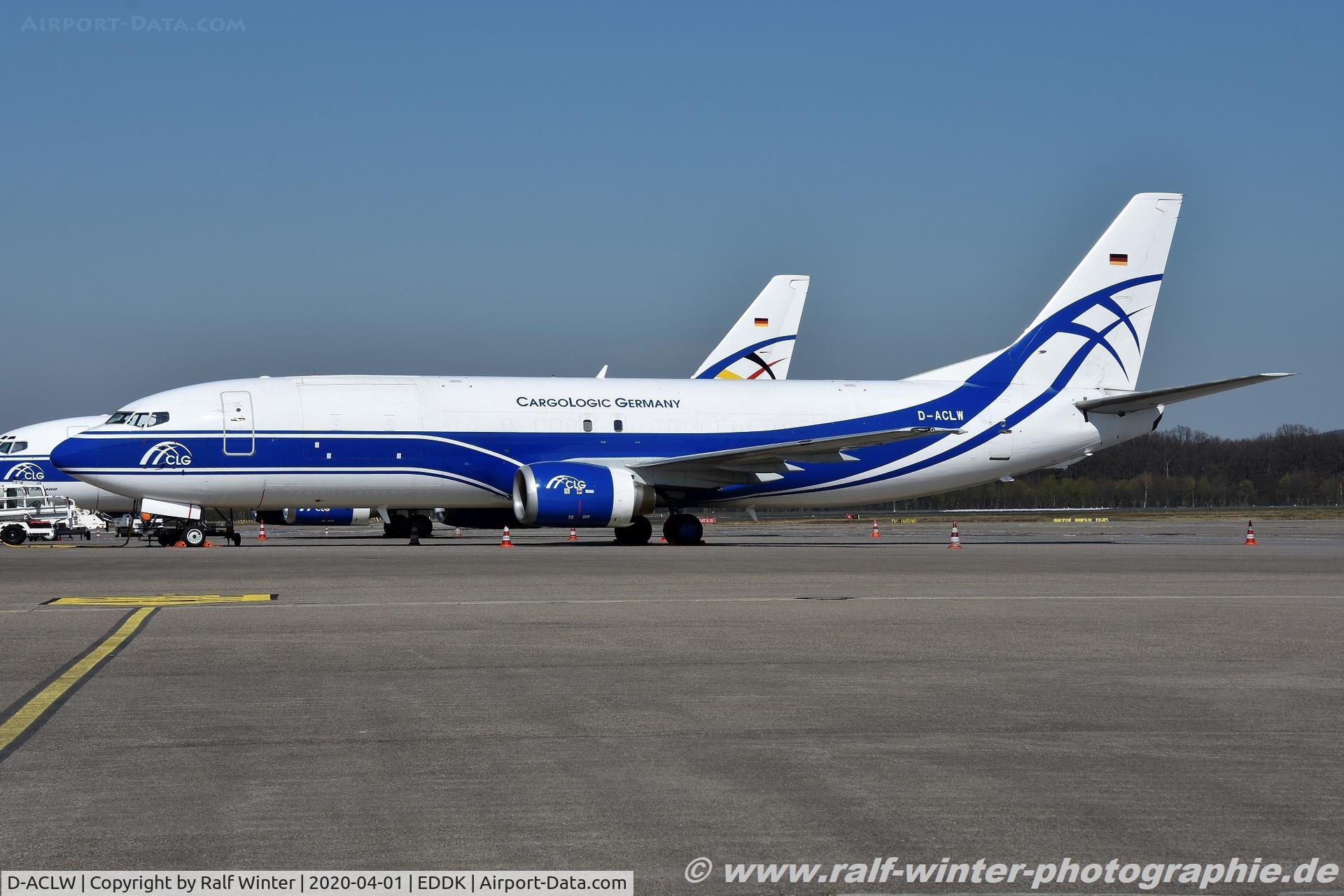 D-ACLW, Boeing 737-48E(SF) C/N 25775, Boeing 737-48E(SF) - 6L GCL CargoLogic Germany - 25775 - D-ACLW - 01.04.2020 - CGN