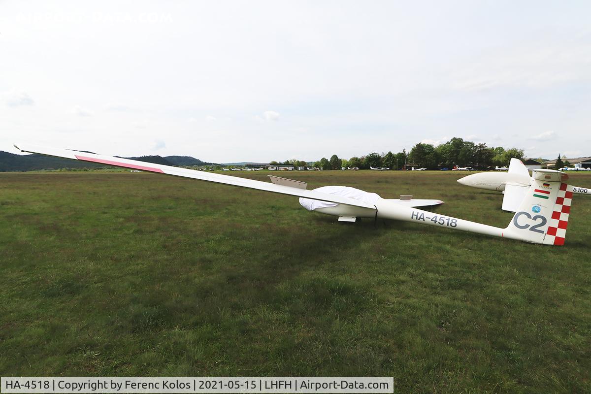 HA-4518, 1976 Grob G-102 Astir CS C/N 1269, lhfh