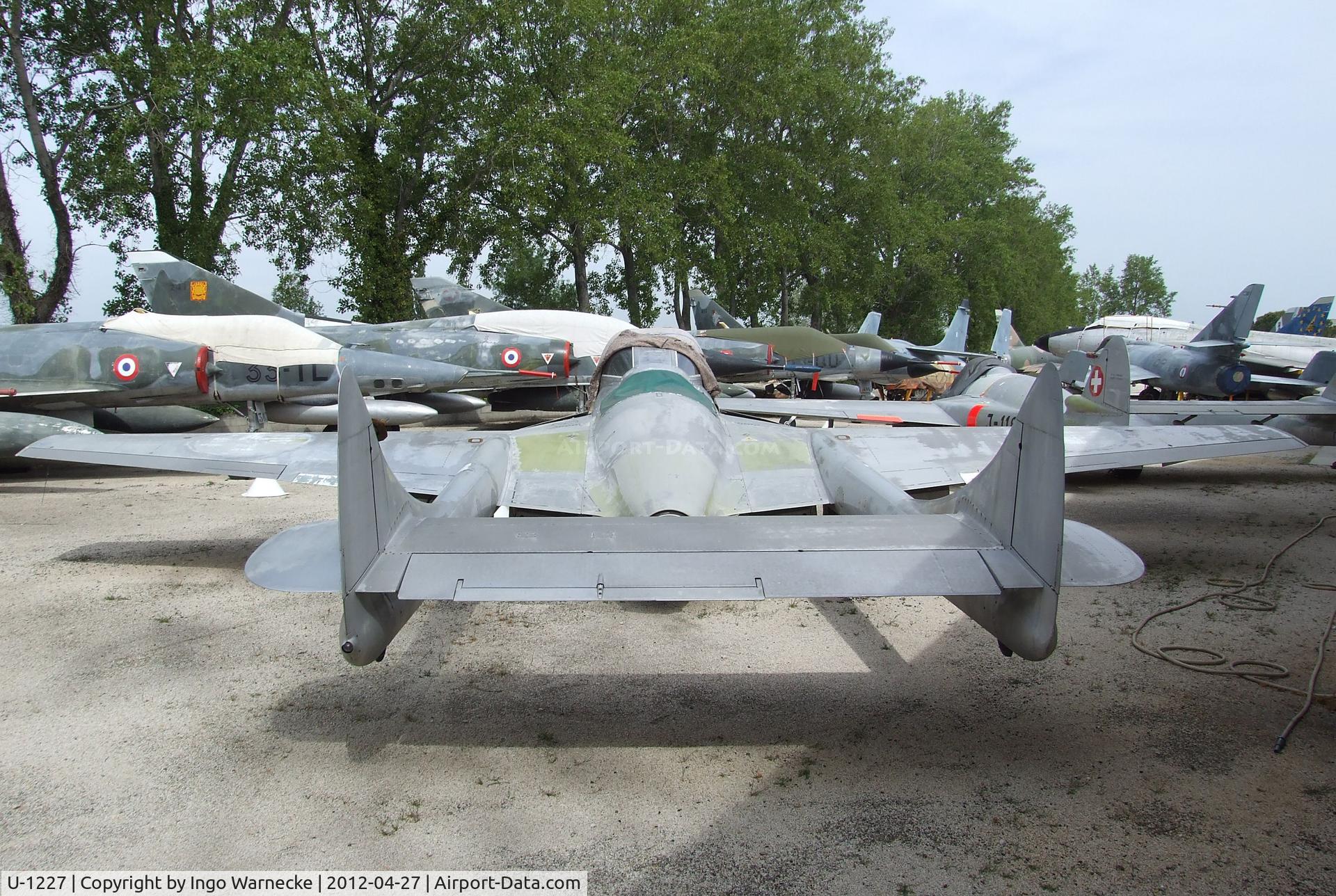 U-1227, 1959 De Havilland (F+W Emmen) Vampire T55 (DH-115) C/N 987, De Havilland (F+W Emmen) D.H.115 Vampire T55 at the Musee Aeronautique, Orange