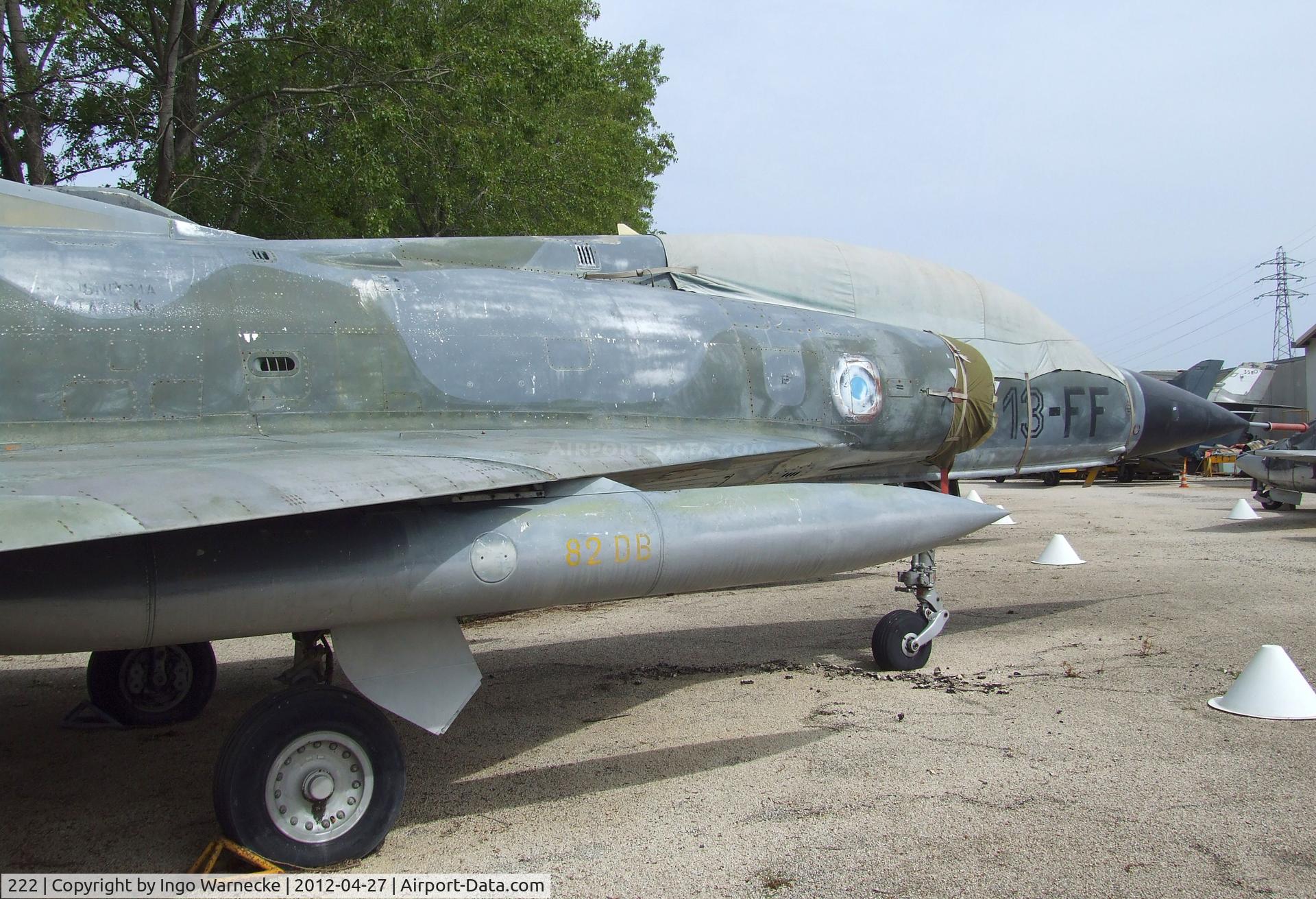 222, Dassault Mirage IIIB C/N 222, Dassault Mirage III B at the Musee Aeronautique, Orange