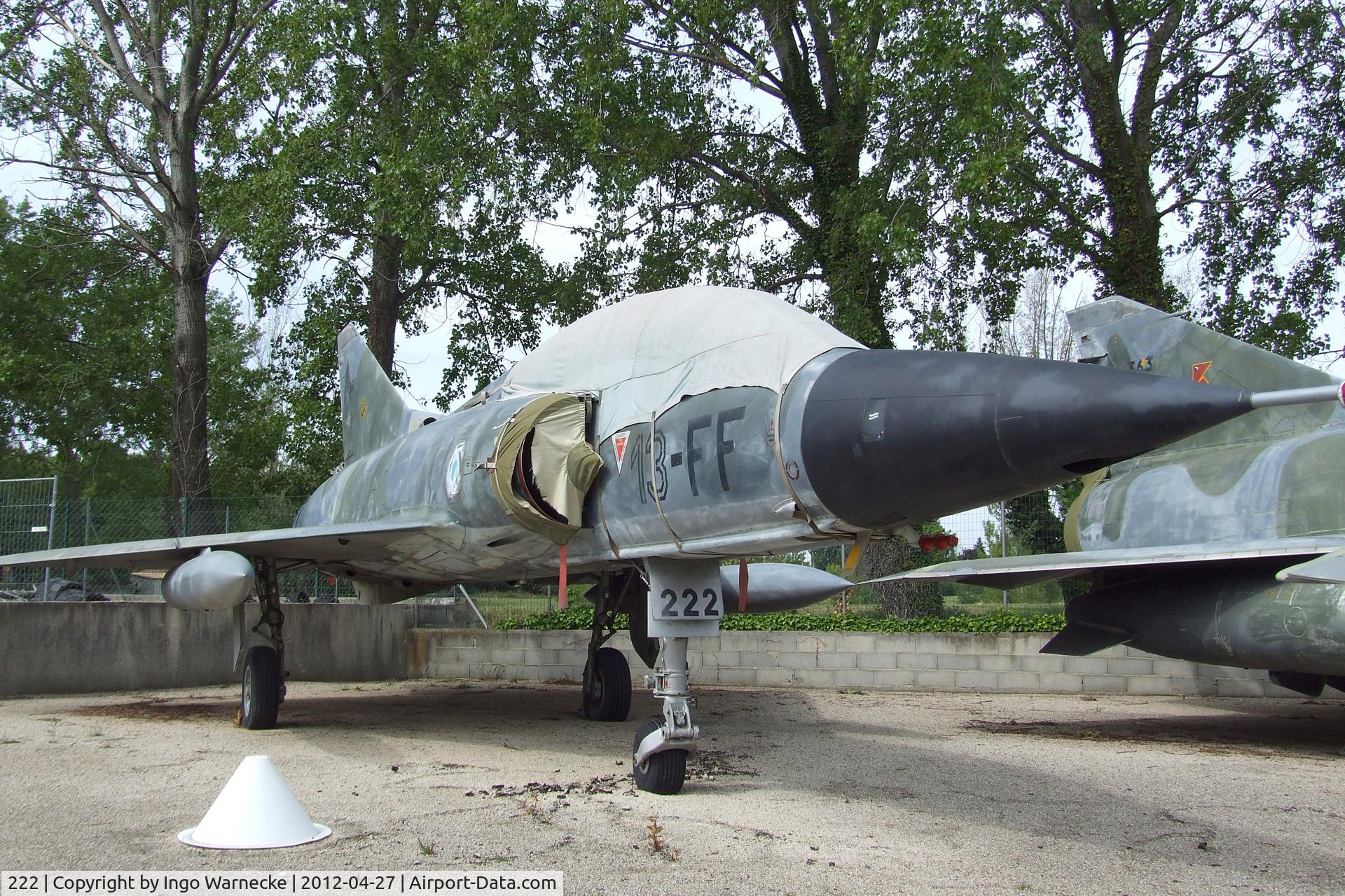 222, Dassault Mirage IIIB C/N 222, Dassault Mirage III B at the Musee Aeronautique, Orange