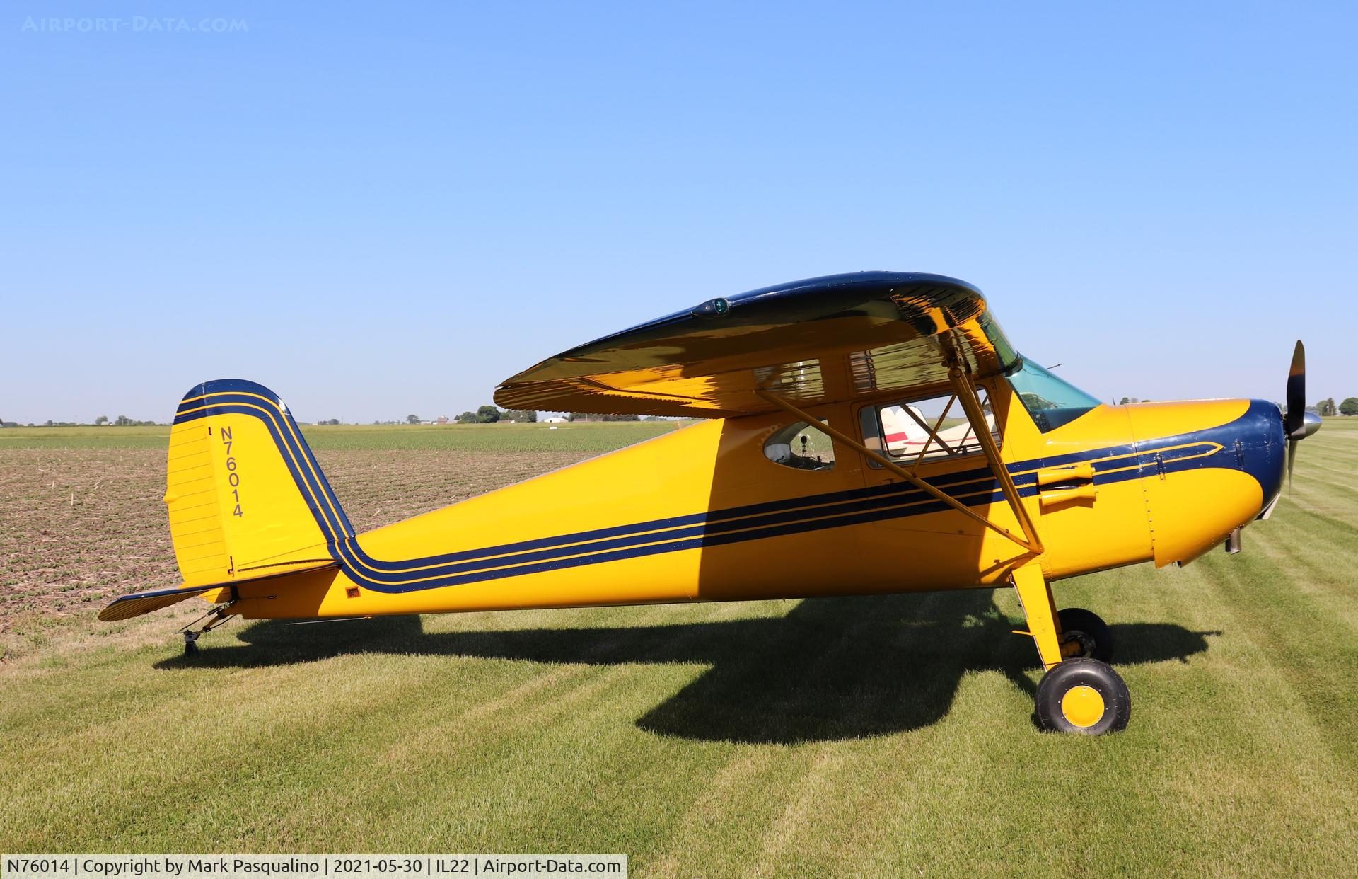 N76014, 1946 Cessna 140 C/N 10408, Cessna 140