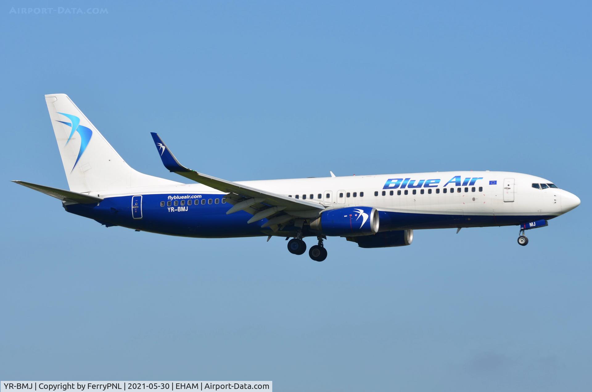 YR-BMJ, 2010 Boeing 737-82R C/N 40696, Blue Air B738