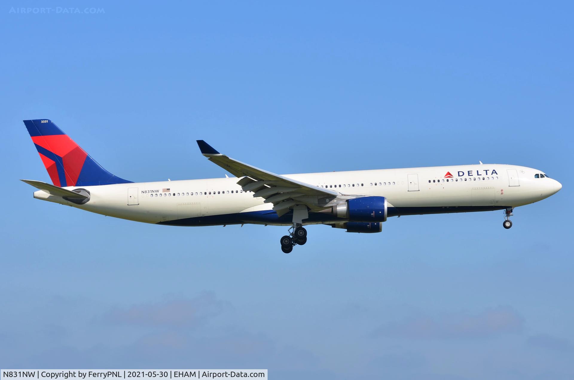 N831NW, 2017 Airbus A330-302 C/N 1783, Arrival of Delta A333