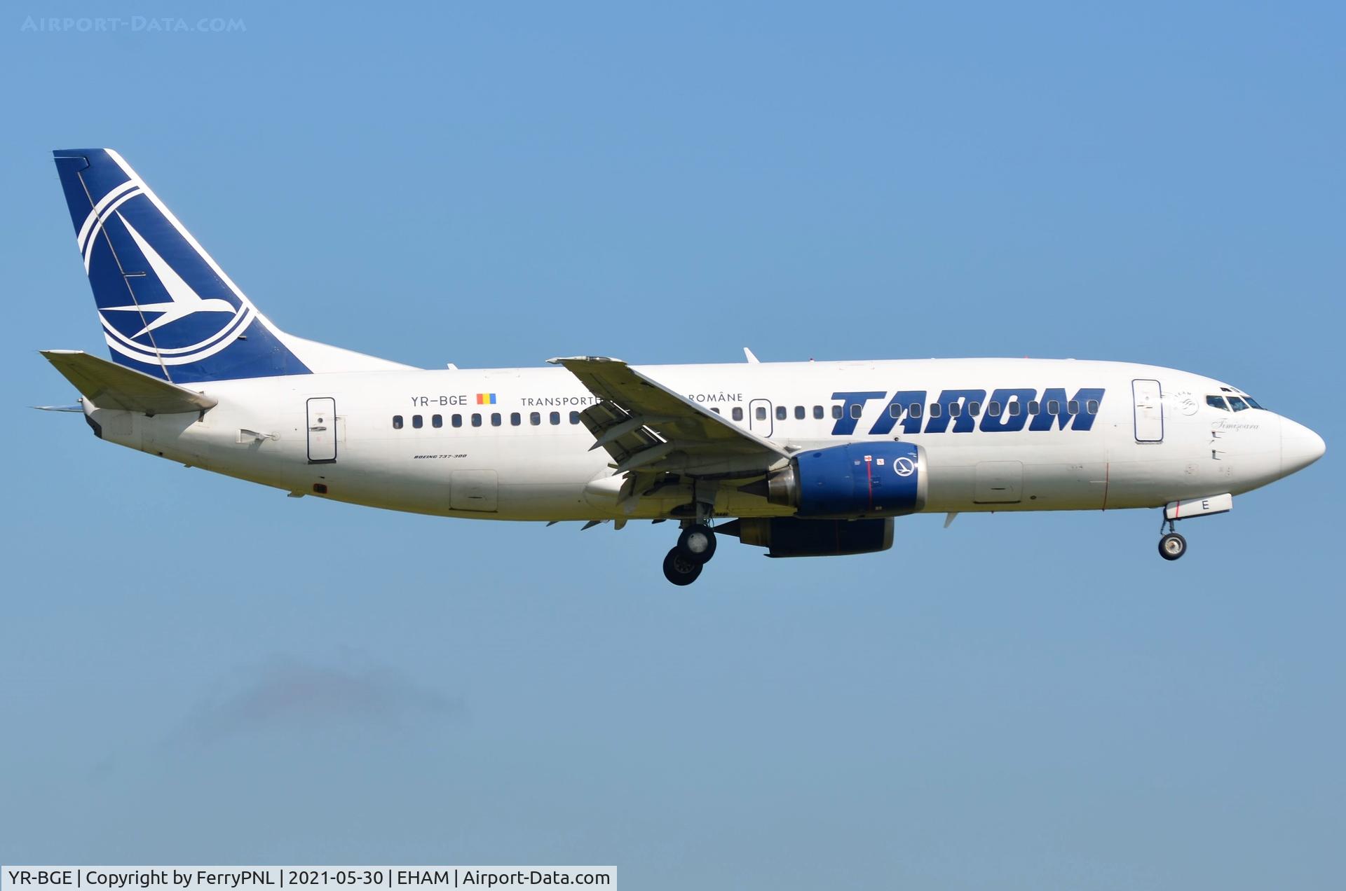 YR-BGE, 1994 Boeing 737-38J C/N 27395/2671, Tarom B733