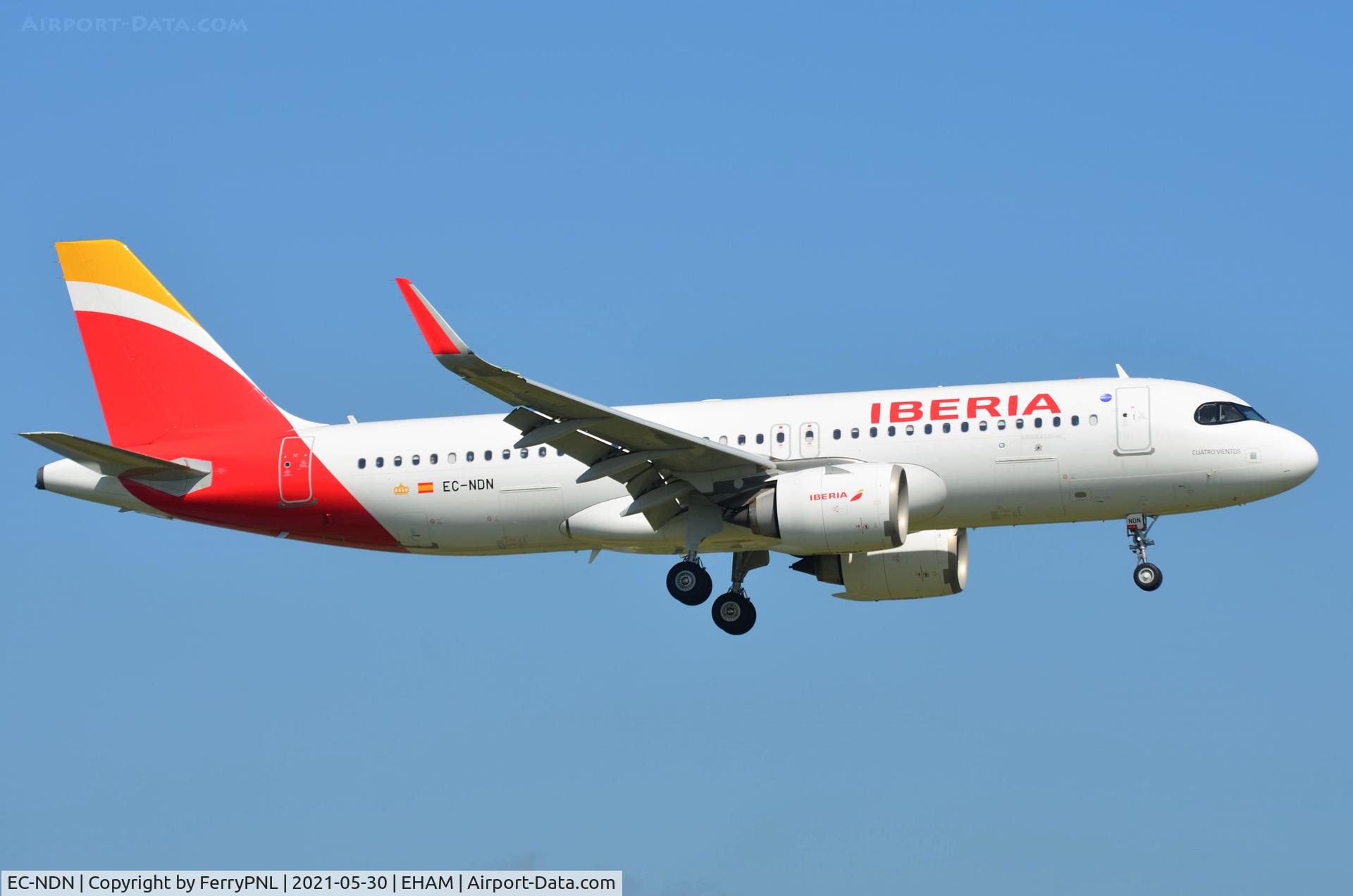 EC-NDN, 2019 Airbus A320-251N C/N 8939, Iberia A320N