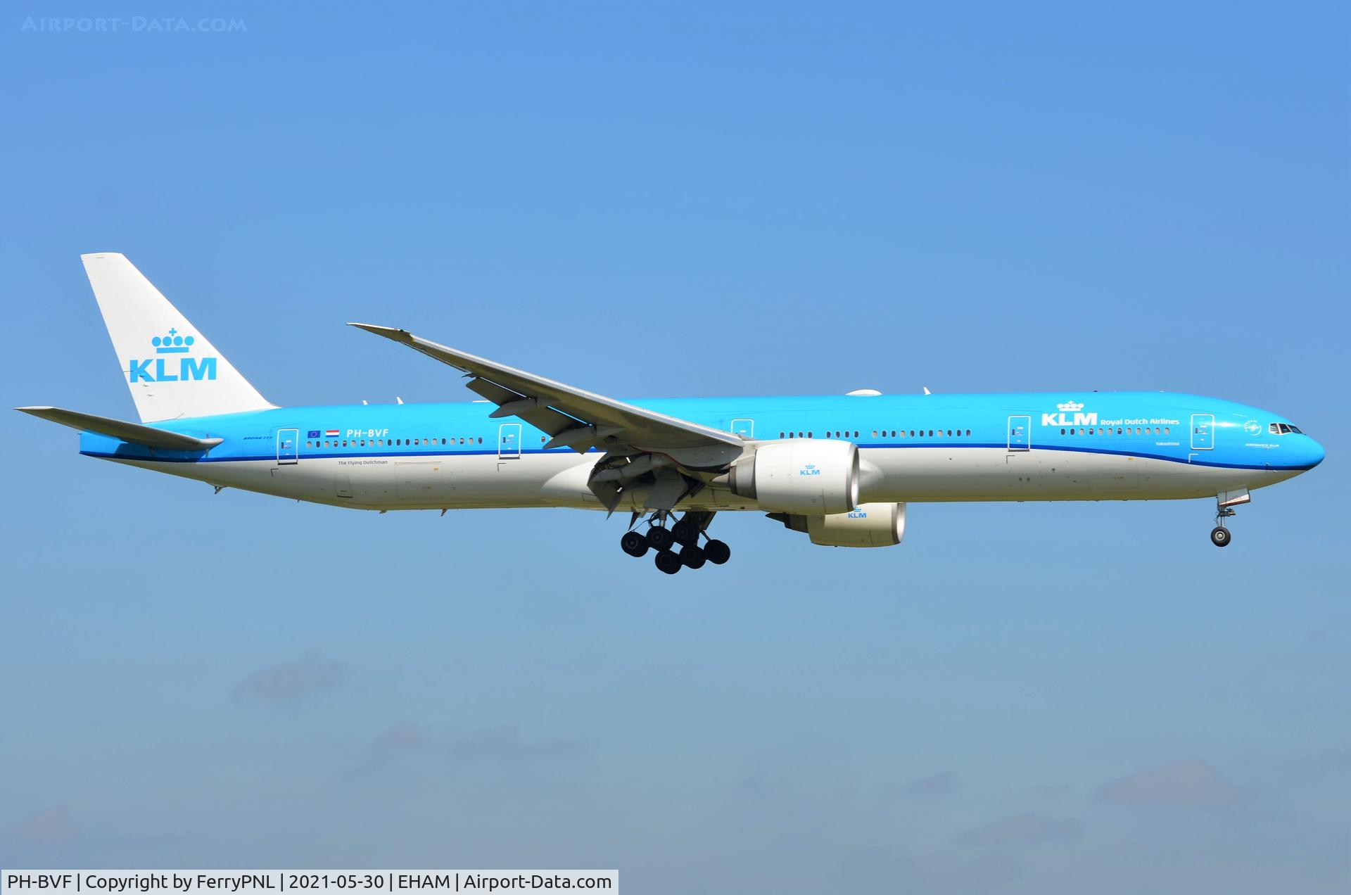 PH-BVF, 2011 Boeing 777-306/ER C/N 37947, KLM B773 landing