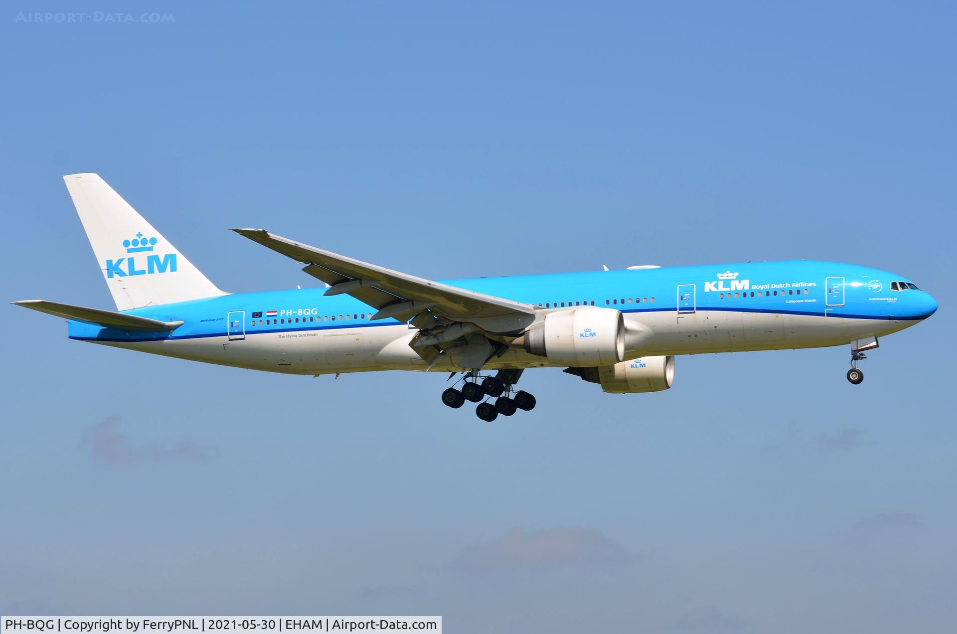 PH-BQG, 2004 Boeing 777-206/ER C/N 32704, KLM B772