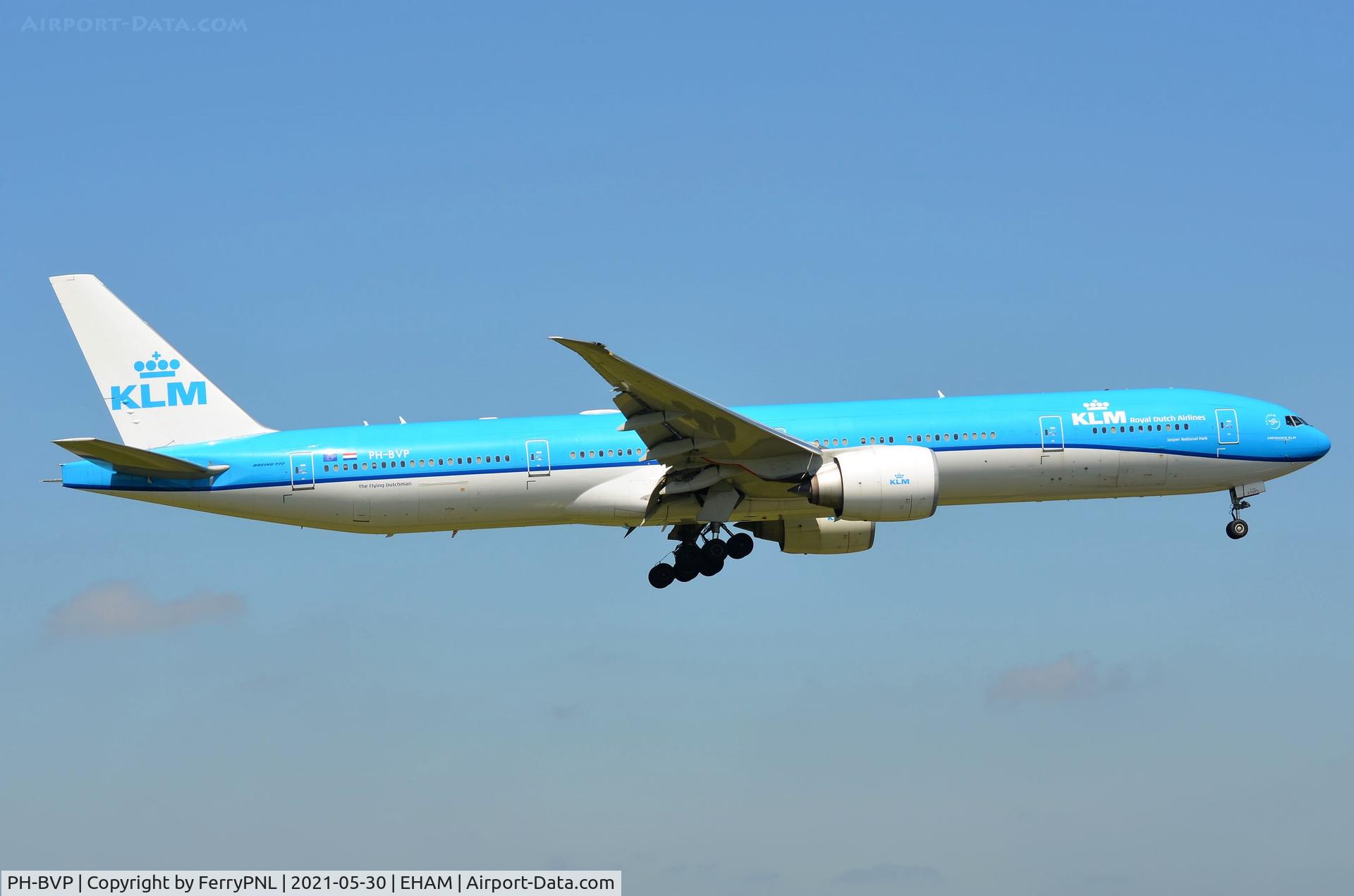 PH-BVP, 2016 Boeing 777-306/ER C/N 44555, KLM B773