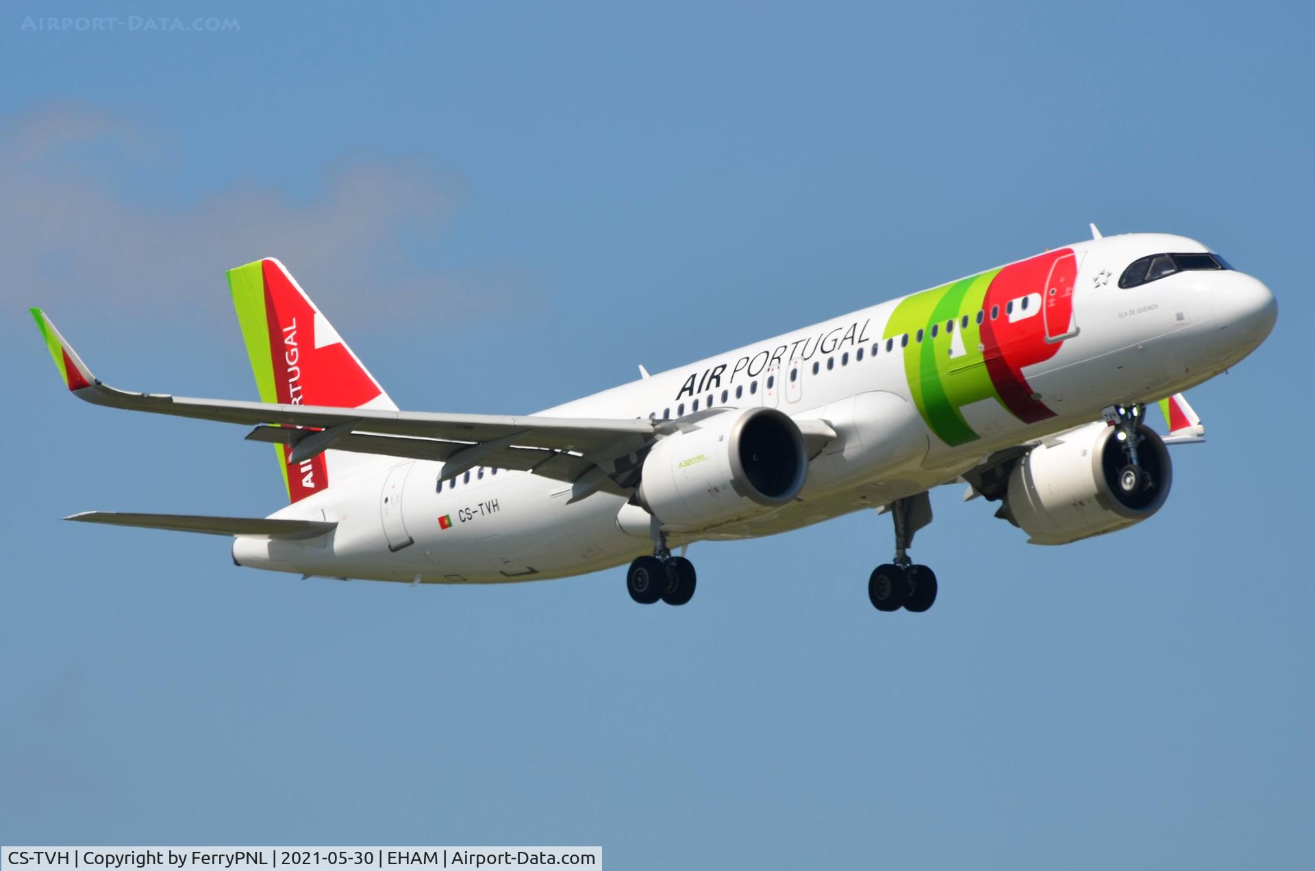 CS-TVH, 2020 Airbus A320-251N C/N 10033, TAP A320N landing