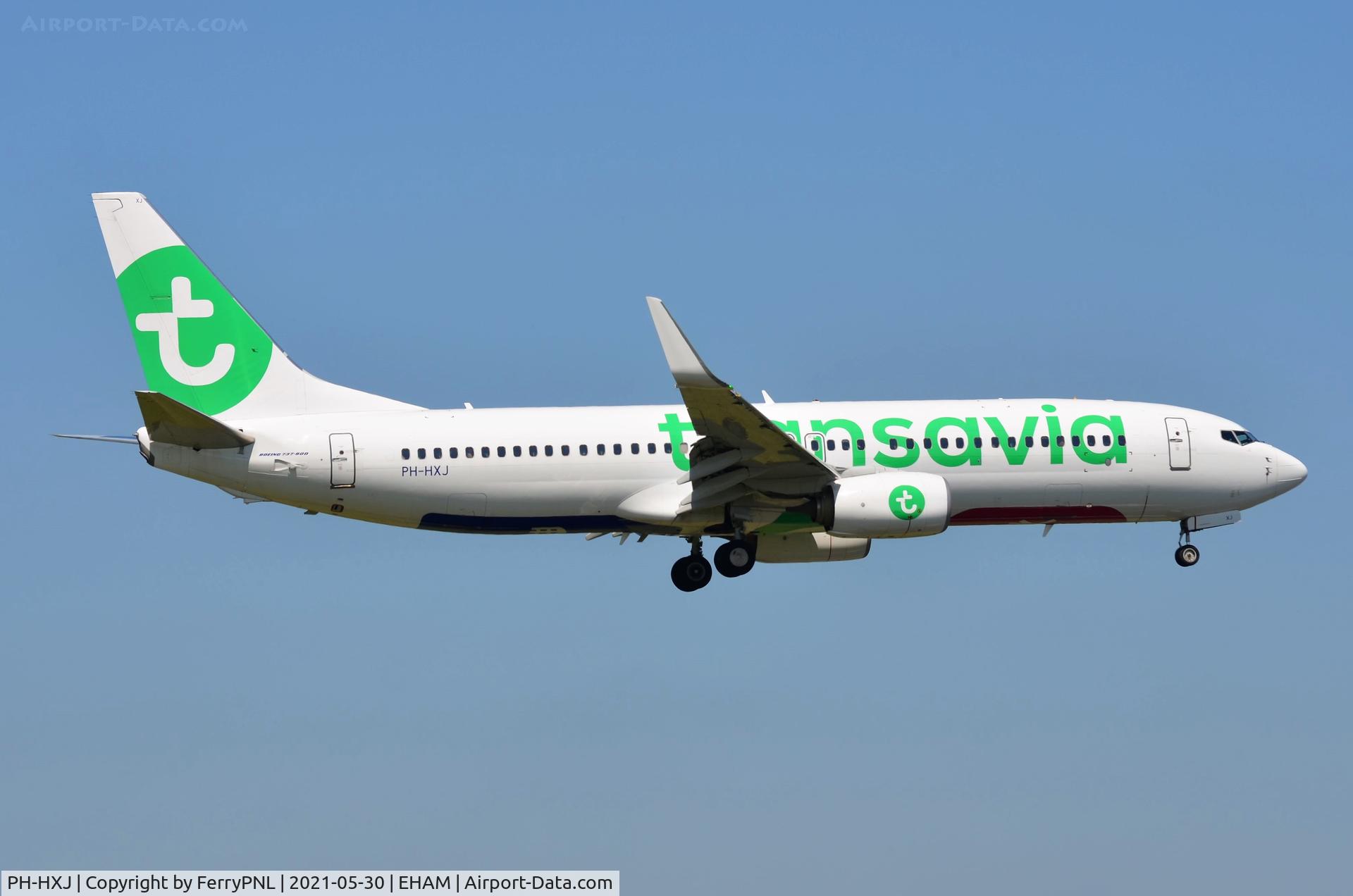 PH-HXJ, 2017 Boeing 737-800 C/N 62159, Transavia B738