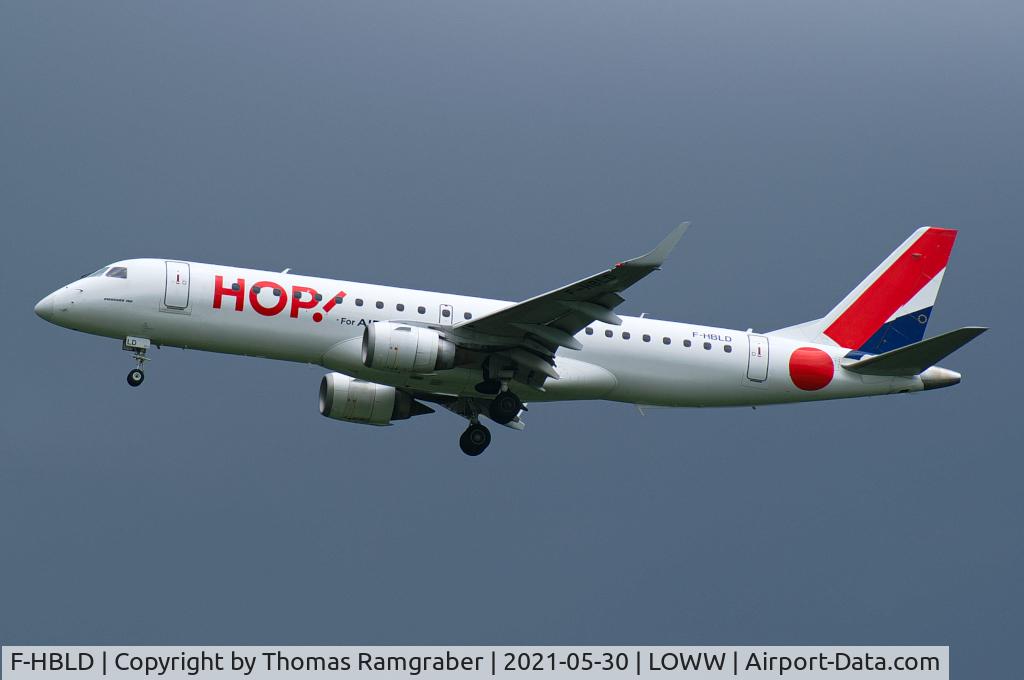 F-HBLD, 2007 Embraer 190LR (ERJ-190-100LR) C/N 19000113, HOP! Embraer 190