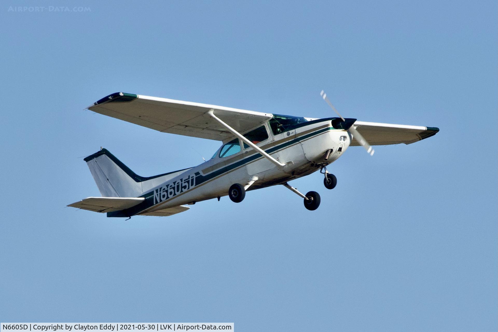 N6605D, 1979 Cessna 172N C/N 17272892, Livermore Airport California 2021.
