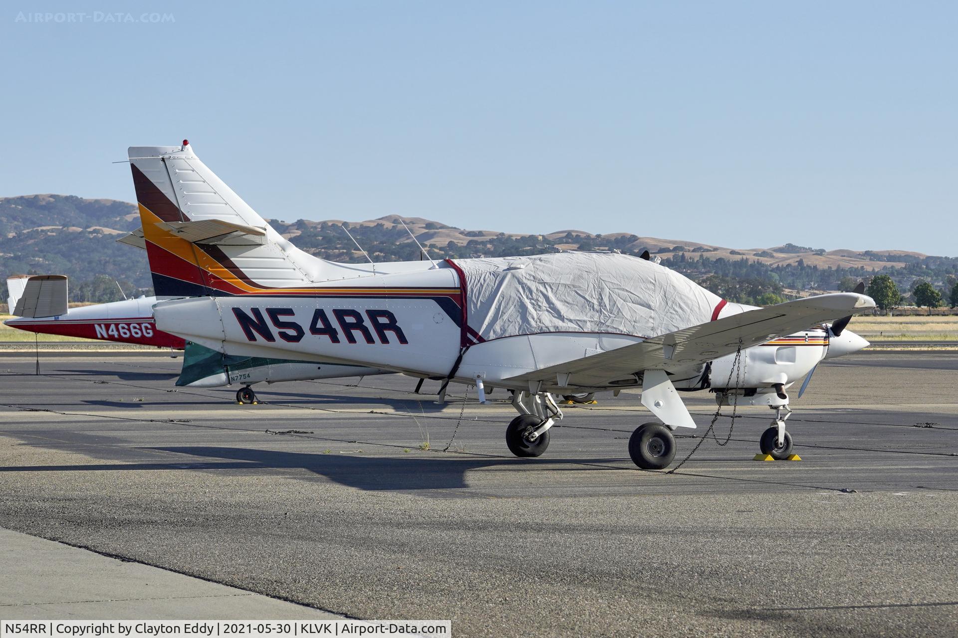 N54RR, 1976 Rockwell International 112TC Commander C/N 13107, Livermore Airport California 2021.