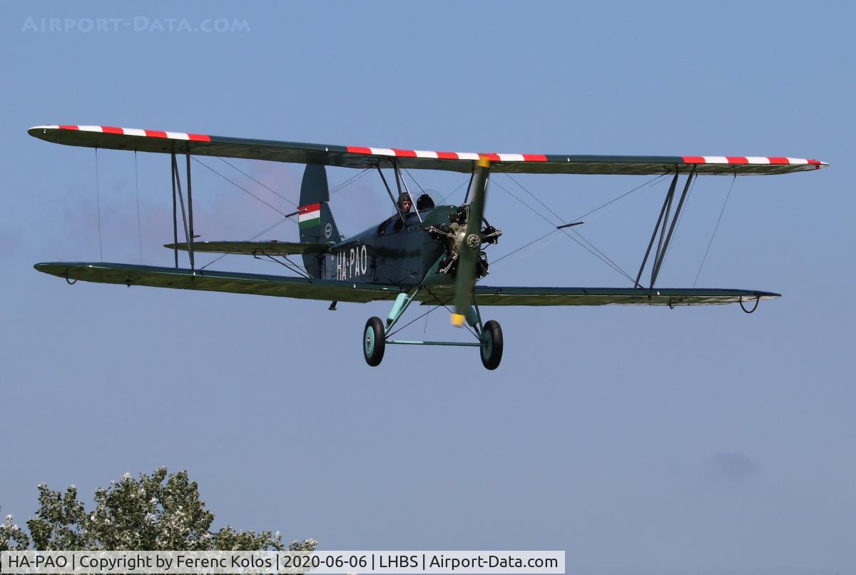 HA-PAO, 1954 PZL-Okecie CSS-13 (Polikarpov Po-2) C/N 0448, lhbs
