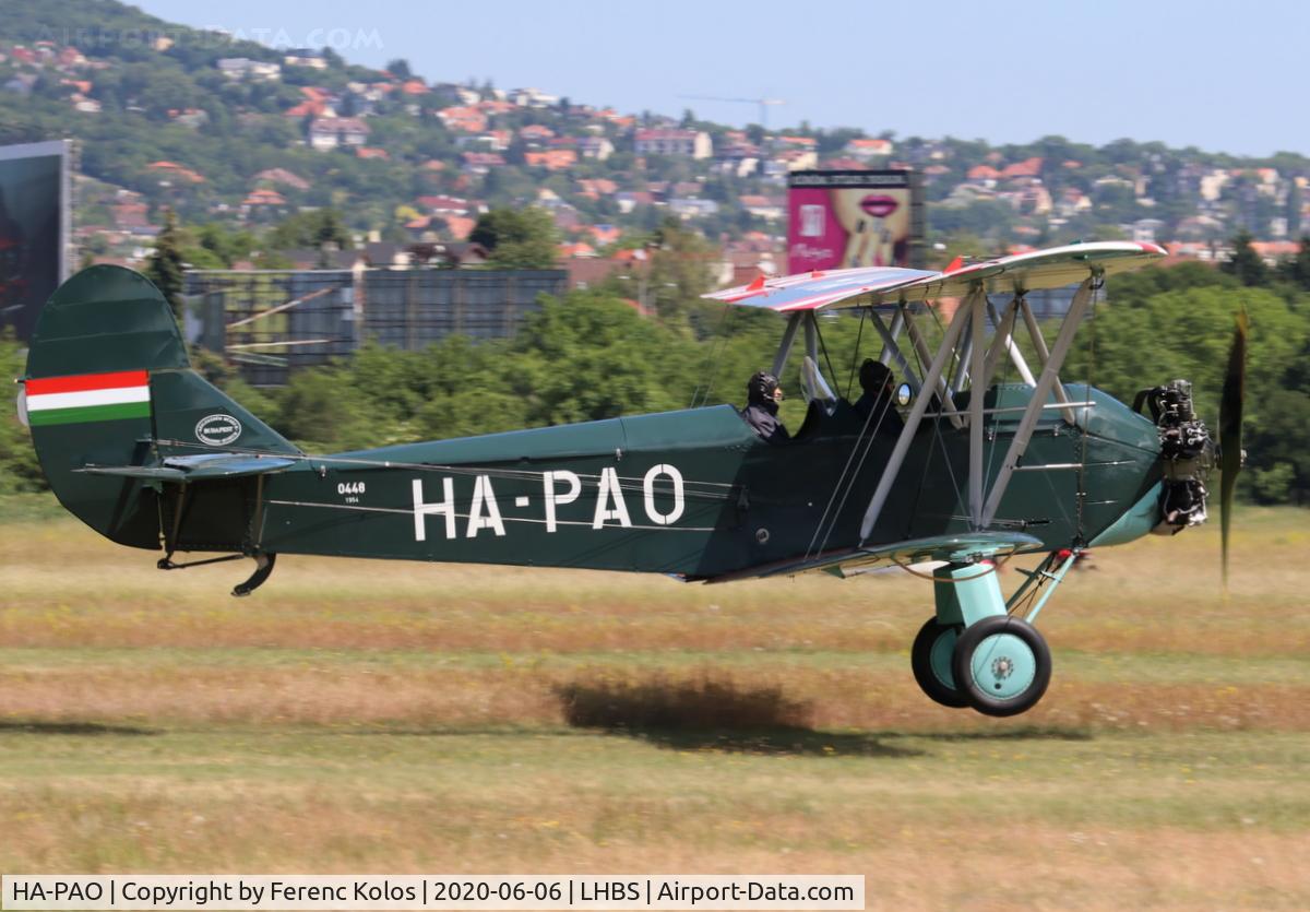 HA-PAO, 1954 PZL-Okecie CSS-13 (Polikarpov Po-2) C/N 0448, lhbs