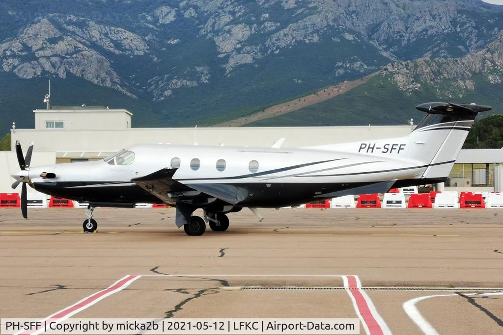PH-SFF, 2014 Pilatus PC-12-47E C/N 1507, Parked