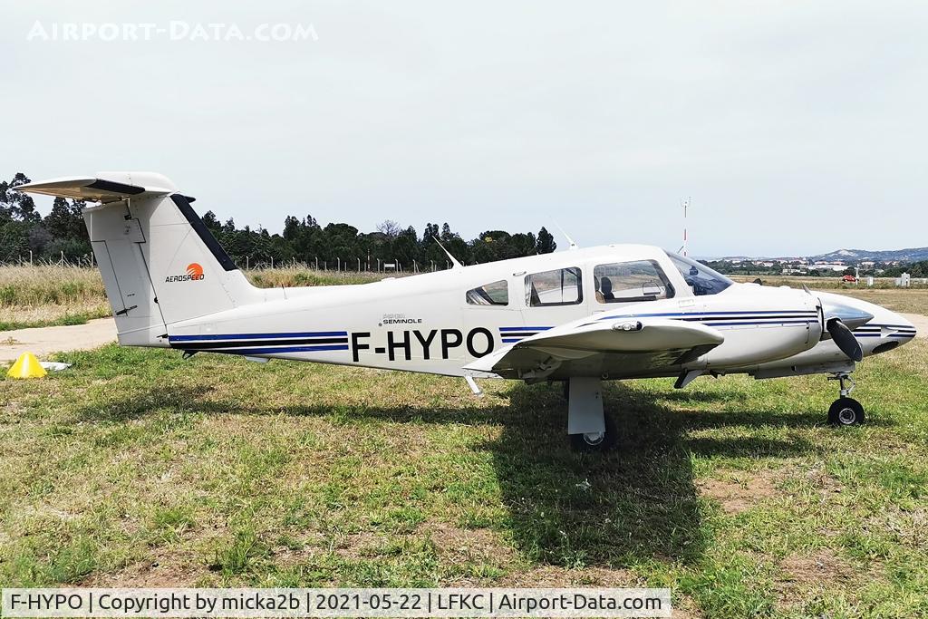 F-HYPO, 1982 Piper PA-44-180T Turbo Seminole C/N 44-8207018, Parked