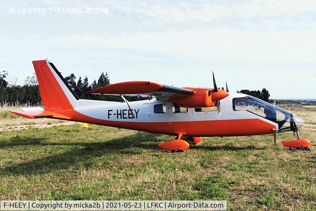 F-HEEY, 1986 Partenavia P-68B Observer C/N 372-28-OB, Parked