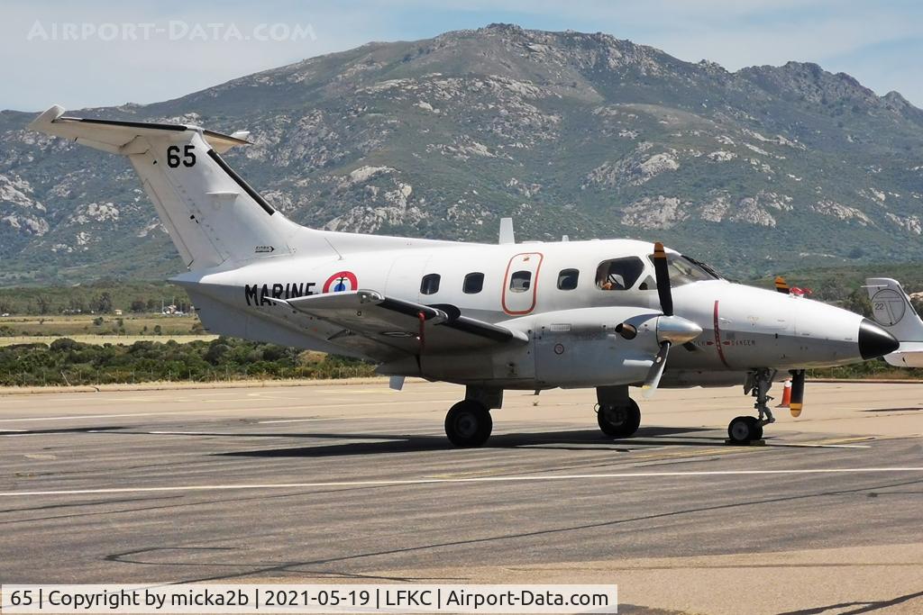 65, 1983 Embraer EMB-121AN Xingu C/N 121065, Parked