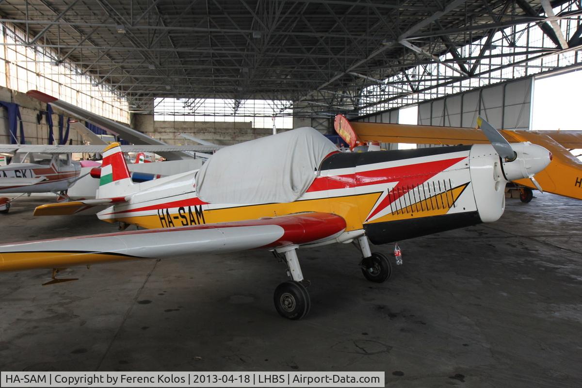 HA-SAM, 1970 Zlin Z-526F Trener C/N 1099, lhbs