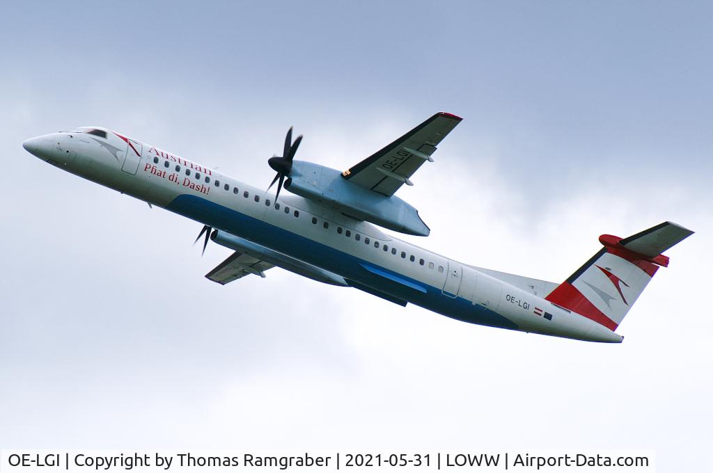 OE-LGI, 2004 De Havilland Canada DHC-8-402Q Dash 8 C/N 4100, Austrian Airlines De Havilland Canada Dash 8-402Q