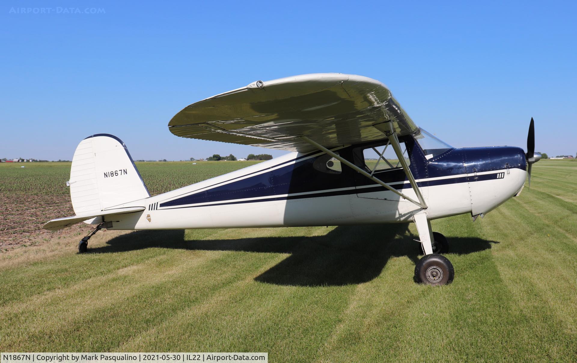 N1867N, 1946 Cessna 120 C/N 12111, Cessna 120
