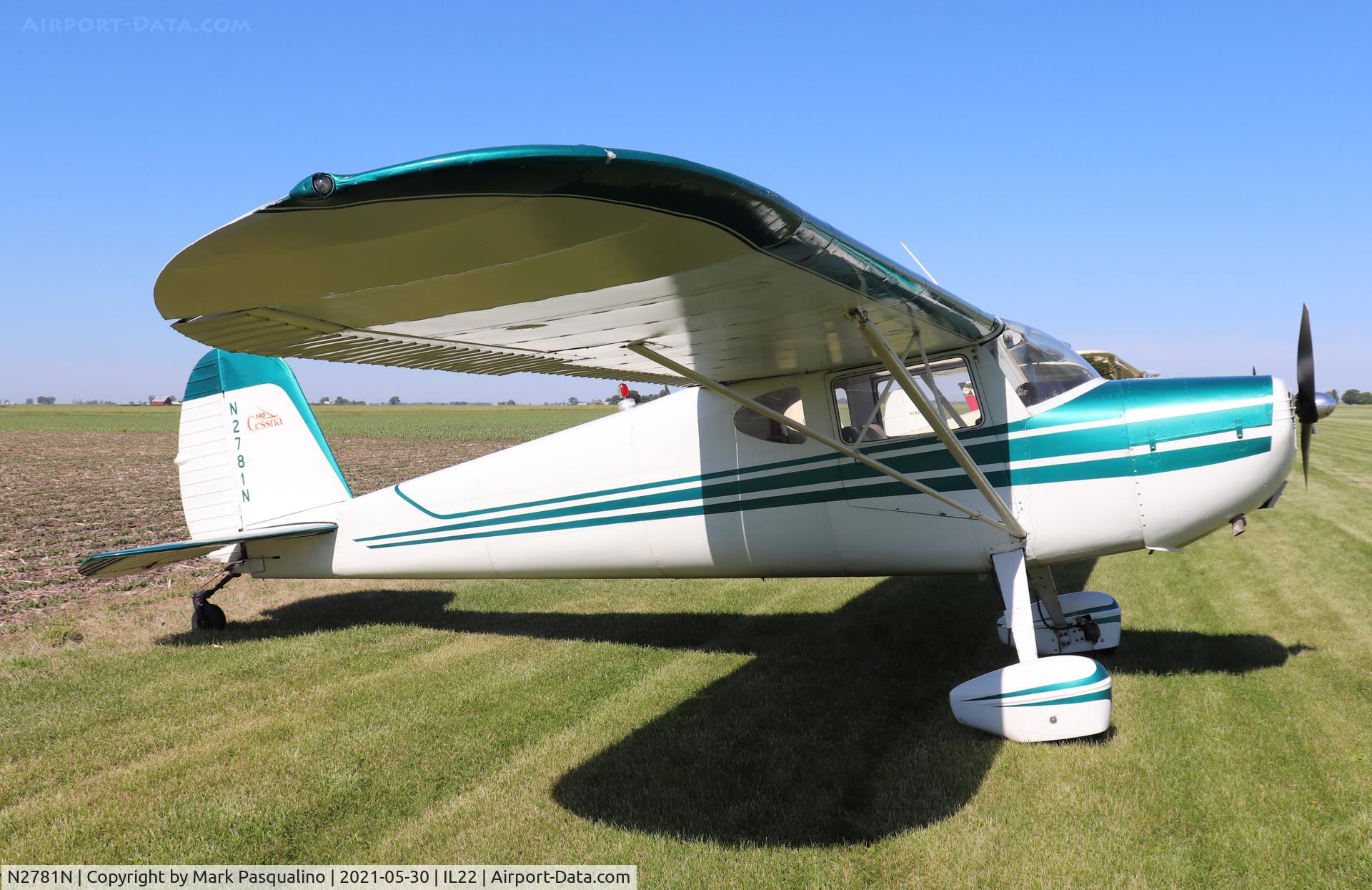 N2781N, 1947 Cessna 140 C/N 13042, Cessna 140